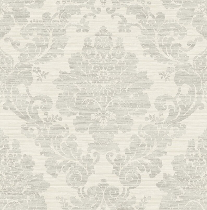 Casa Mia Prestigious Damask Paper Nonpasted Strippable Wallpaper Roll