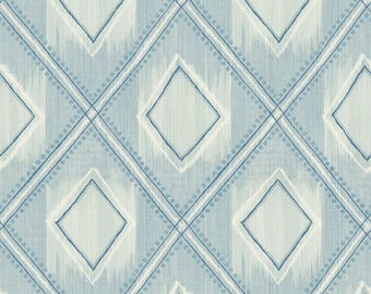 Casa Mia Ikat Texture Textile Non-Pasted Wet Removable Wallpaper Roll (Cover 56.00 sq. ft.)