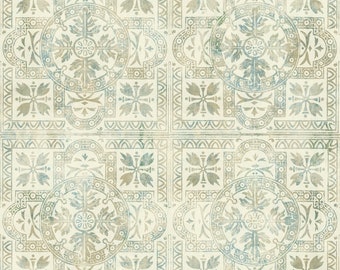 Casa Mia Tiles  Paper Non - Pasted Strippable Wallpaper Roll (Cover 56.05 sq. ft.)