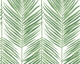 Casa Mia Palm Caribbean Vinyl Peel & Stick Wallpaper Roll (Cover 30.75 sq. ft.)