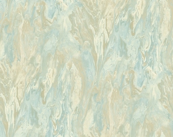 Casa Mia Veined Marble Paper Non - Pasted Strippable Wallpaper Roll (Cover 60.75 sq. ft.)