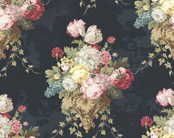 Casa Mia Floral Bunch Multicolor Paper Non-Pasted Strippable Wallpaper Roll