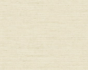 Casa Mia Plain Tapestry Beige Paper Non Pasted Strippable Wallpaper Roll (Cover 56.05 sq. ft.)