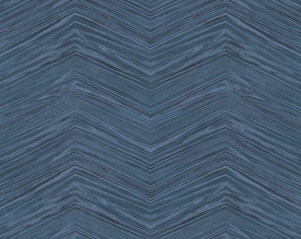 Casa Mia Wood Chevron Vinyl Peel and Stick Wallpaper Roll (Covers 30.75 sq. ft.)