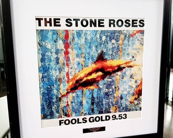 The Stone Roses Framed-Fools Gold-PRINT
