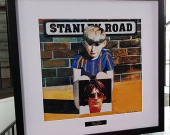 Paul Weller StanleyRoad-Framed album PRINT