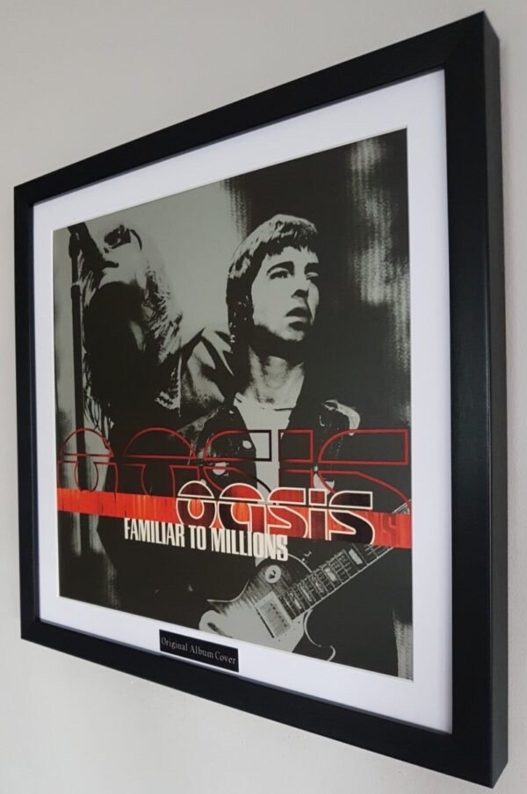 Oasis Familiar to Millions ORIGINAL Vinyl Album Cover Extremely RARE Etsy