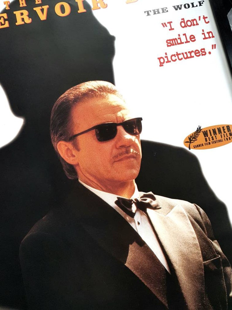 Pulp Fiction Framed ORIGINAL 1994 Postertarantinoharvey Keitel Etsy