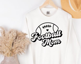 Football Mom Crewneck Sweatshirt, Game Day Outfit