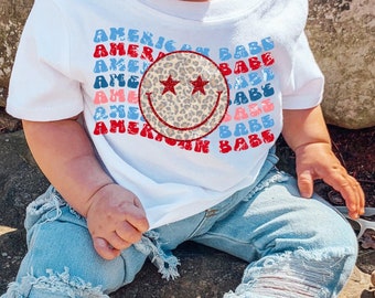 Toddler 4th of July Shirt, Mama and Mini Matching Tees