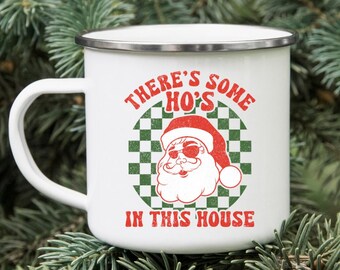 funny christmas mug, secret santa gift, reindeer mug, personalized hot chocolate mugs
