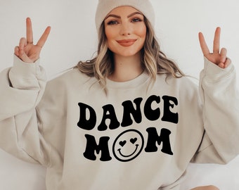 Dance Mom Shirt-Dance Mom Crew Neck Sweatshirt-Mom Life Shirt-Mother T-Shirt-Mom Shirt-Cute Mom Shirt-Mom Tee-Mother&#39;s Day
