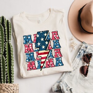 Stars and Stripes Shirt, Retro American Flag, 4th of July Shirts, Stars Peace and Stripes Retro, American Flag Shirt, 4th of July, Merica