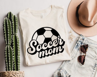 Soccer Mom T-Shirt - Cute Unisex Jersey Tee