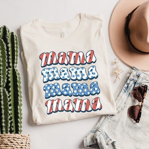 4th of July,All American Mama Shirt,Freedom Shirt, Fourth Of July Shirt, Patriotic Shirt, Independence Day Shirts, Patriotic Family Shirts