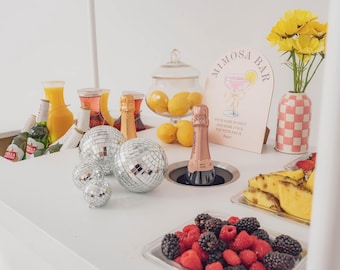 Collapsible Bar | Wedding Bar | Event Bar | Snack Cart | Charcuterie Cart | Mobile Bar | Flower Bar | Bouquet Bar