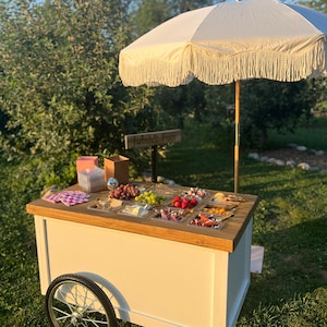 Collapsible Bar | Wedding Bar | Event Bar | Snack Cart | Charcuterie Cart | Mobile Bar | Flower Bar | Bouquet Bar