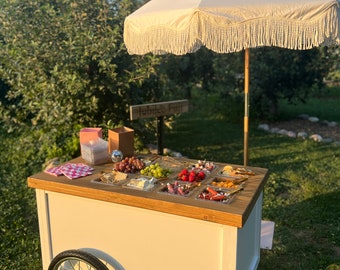 Collapsible Bar | Wedding Bar | Event Bar | Snack Cart | Charcuterie Cart | Mobile Bar | Flower Bar | Bouquet Bar