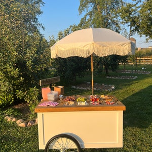 Collapsible Bar | Wedding Bar | Event Bar | Snack Cart | Charcuterie Cart | Mobile Bar | Flower Bar | Bouquet Bar