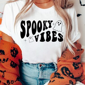 Cute Halloween Theme Shirt for Women, Halloween T-Shirts, Cute Teacher Halloween T-Shirts, Mom Halloween T-Shirts, Mommy & Me