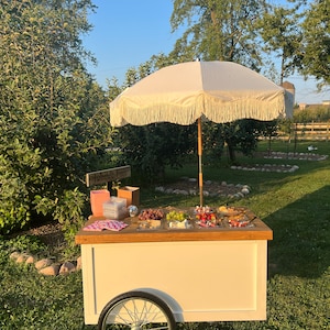 Collapsible Bar | Wedding Bar | Event Bar | Snack Cart | Charcuterie Cart | Mobile Bar | Flower Bar | Bouquet Bar