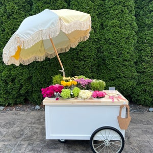Collapsible Bar | Wedding Bar | Event Bar | Snack Cart | Charcuterie Cart | Mobile Bar | Flower Bar | Bouquet Bar