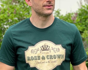 Rose & Crown Pub Shirt | Epcot Drinking Tee
