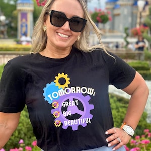 Carousel of Progress Tshirt, Carousel of Progress Shirt, Great Big Beautiful Tomorrow Tee, Adult Tomorrowland Tee, Adult Disney Tshirt