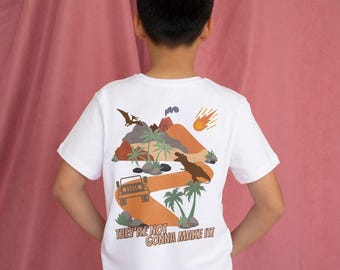 Dinosaur 'They're Not Gonna Make It' Youth T-Shirt: Animal Kingdom Ride