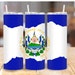 El Salvador Flag Tumbler Wrap DIGITAL FILE ONLY - Etsy