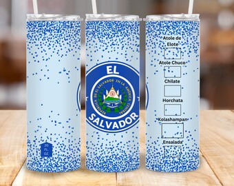 El Salvador tumbler wrap DIGITAL