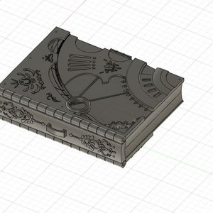 Modelo impreso en 3D del Libro de Vanitas - El estudio de caso de Vanitas - Vanitas no Carte