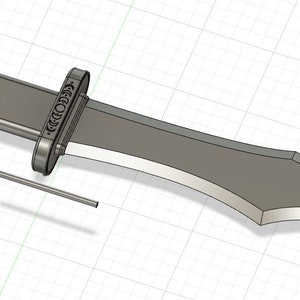 Dolch - Knife - Casestudy of Vanitas incl. Option for Wire