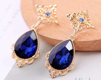 IU Inspired Earrings: Handmade K-Drama Elegant Drop Earrings