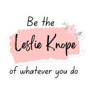 Leslie Knope sticker