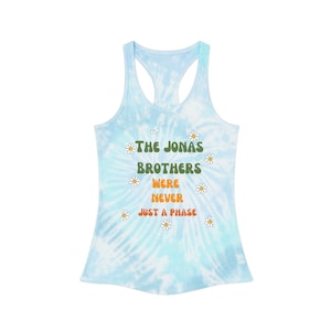 Tie Dye Jonas Brother Tank
