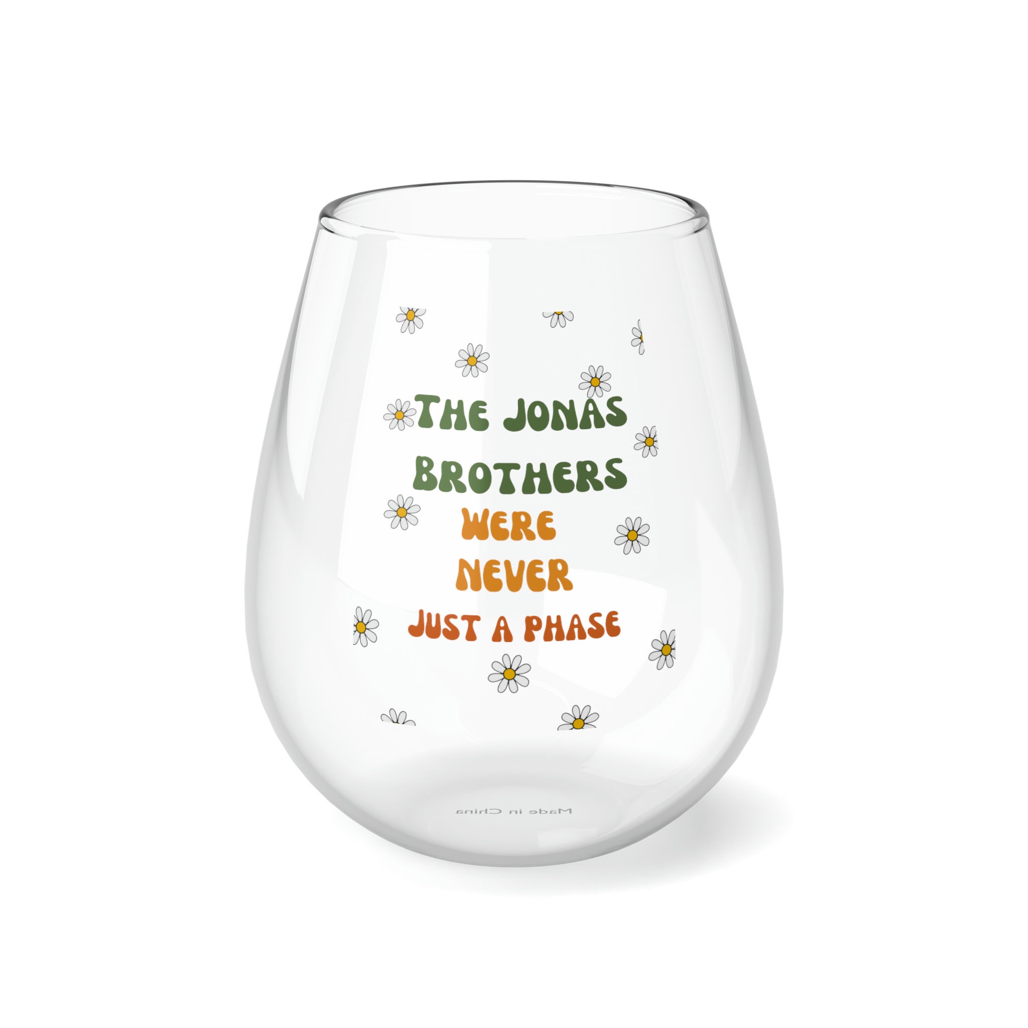 STEMLESS WINE GLASS X – Jonas Brothers
