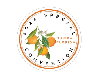 Tampa 2024 Special Convention sticker