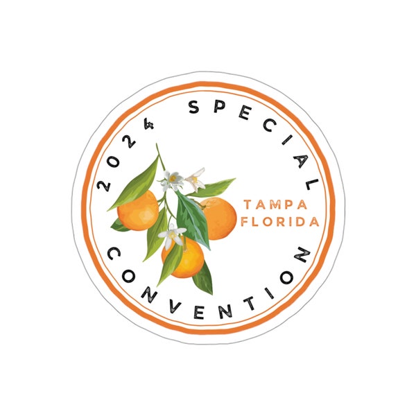 Tampa 2024 Special Convention sticker