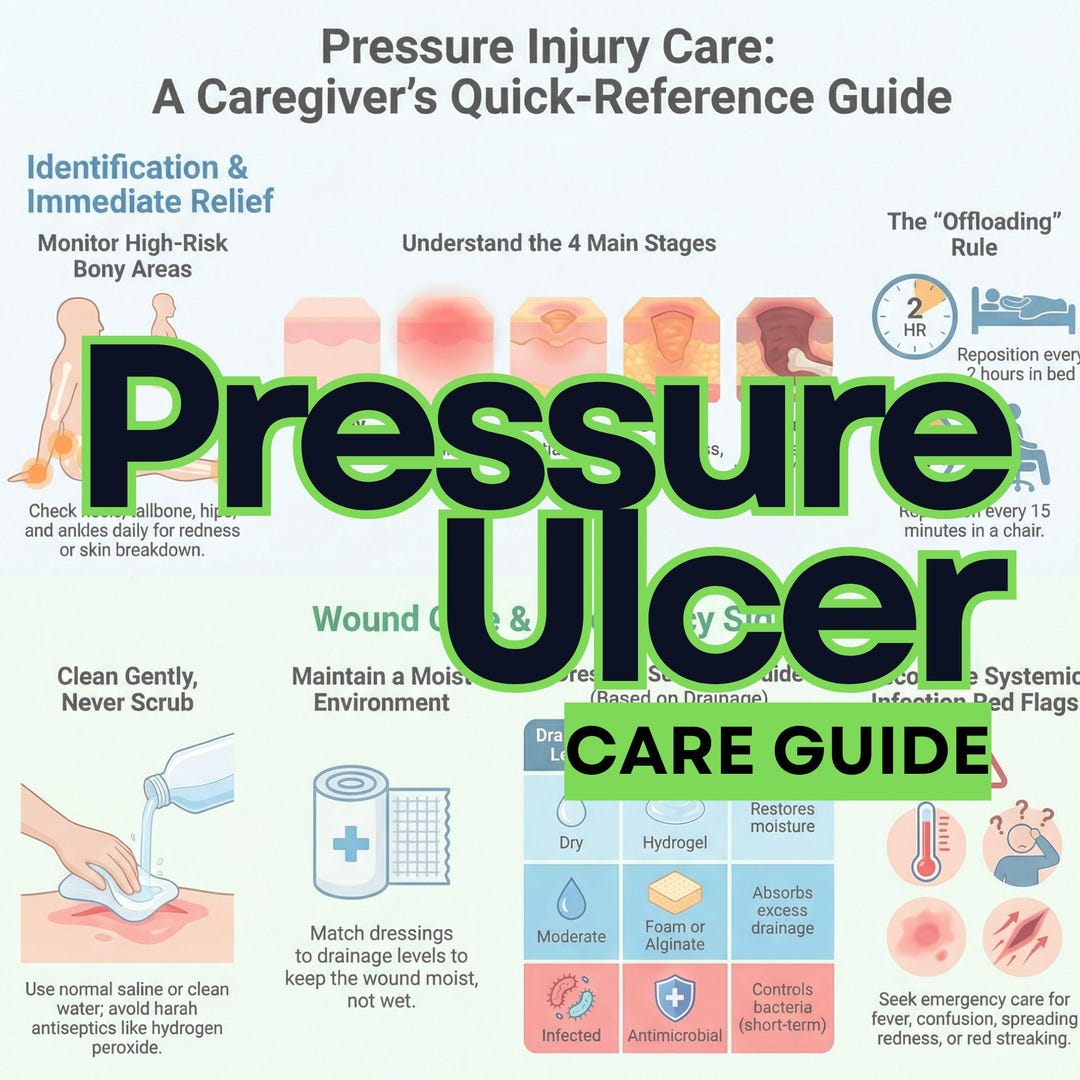 Pressure Injury Care Guide (PDF Download) - Etsy