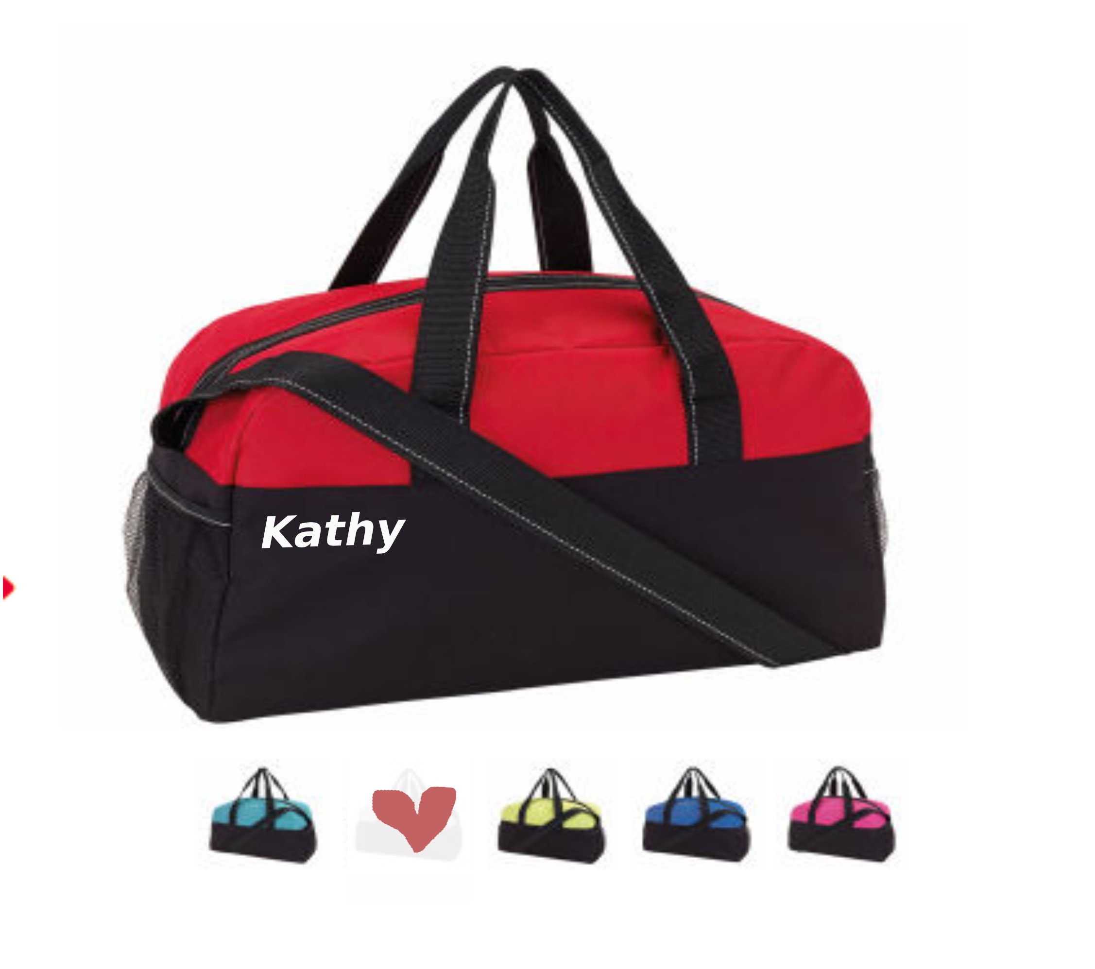 Personalized Sports Bag Child, Travel Bag With Name, Birthday, Wedding