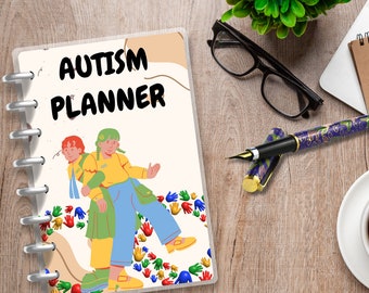 Autism Planner with Daily Schedule, Weekly Organizer, Therapy Tracker, Special Needs Journal, Behavioral Management