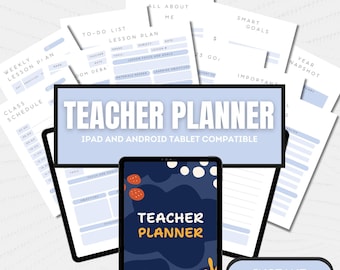 Teacher Planner | Academic planner | Digital Teacher Planner