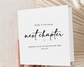 Funny Leaving, Good Luck or New Job Card