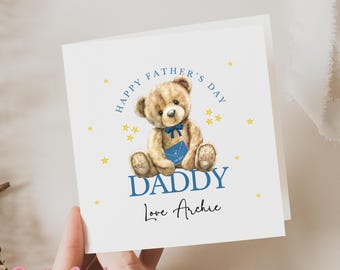 Father's Day Card, Father's Day Card for Daddy, Daddy Father's Day Card, Cute Father's Day Card For Dad, Father's Day Card From Son