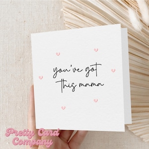 Carte nouvelle maman, Vous avez cette maman, cadeau baby shower, félicitations grossesse, carte grossesse, amie grossesse, meilleure amie enceinte, nouvelle maman