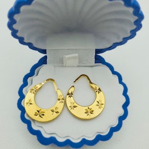 18k Vergoldete Easy Wear Nattiyan Ohrringe