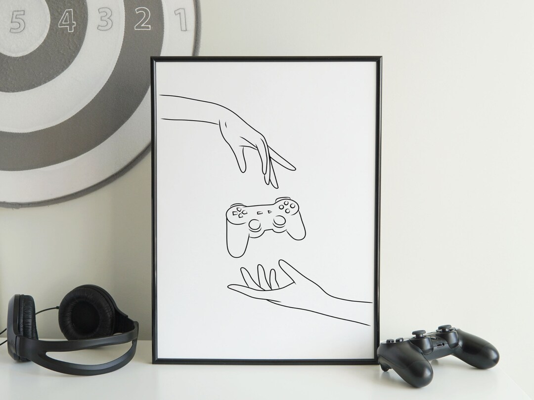 Gaming Wall Art Printable, Video Game Wall Art, Gaming Prints, Gaming ...