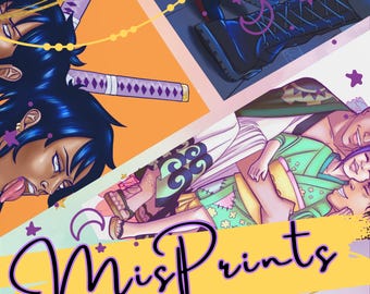 Wall Art Poster MISPRINT | Pirate Comfort Character Anime Merch