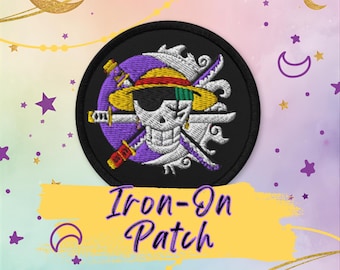 Zolu Embroidered Patches | Jolly Roger Iron-On Badge